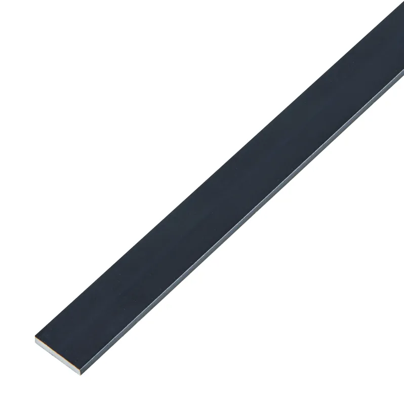 PLATTE STRIP ALU ZW. ELOX 15X2/1M
