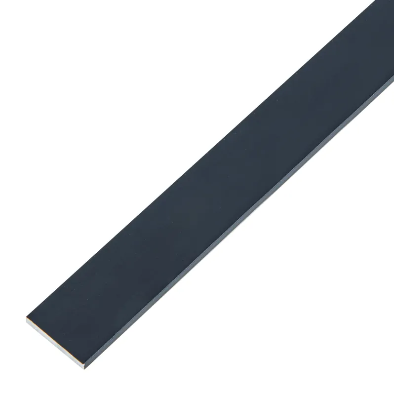 PLATTE STRIP ALU ZW. ELOX 20X2/1M