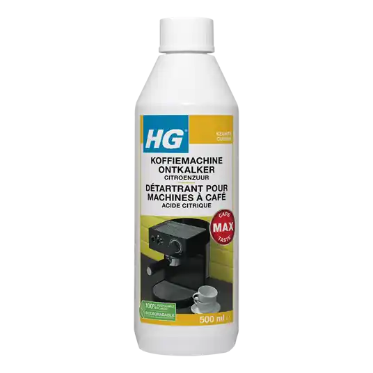 HG KOFFIEMACHINE ONTKALKER CITROENZUUR 500 ML