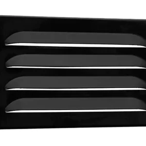 ALU SCHOEPENROOSTER 180X90MM ZWART