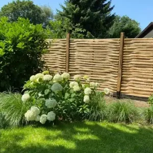 Kastanjehouten Vlechtscherm 180 x 180 cm - Duurzaam en Natuurlijk