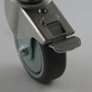 Zwenkwiel ø 75mm met rem