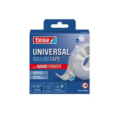 1074162 - TESA UNIVERSAL TAPE NANO POWER3MX30MM