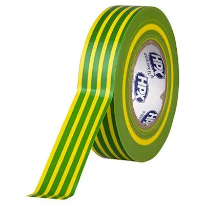 1050600 - HPX ISOTAPE GEEL/GROEN 19MM X 20M