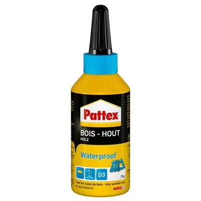 1001836 - PATTEX WATERPROOF HOUTLIJM 75GR