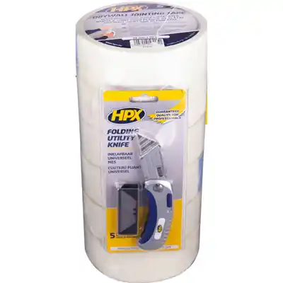 1073593 - GLASVEZELTAPE X6 + MES PROMO X3