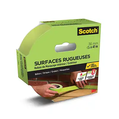1069982 - SCOTCH® ROUGH SURFACE MASKING 36 MM X 41 M, 1 ROLL/PACK