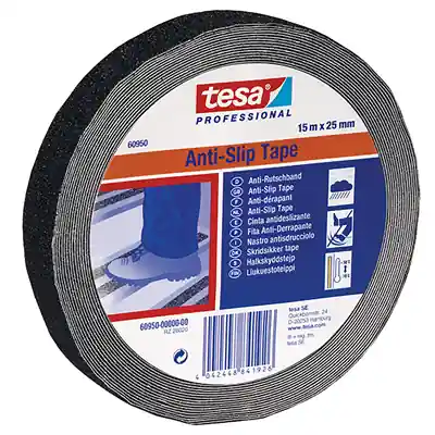 1064743 - TESA ANTI SLIP TAPE ZWART 15MM X 25M