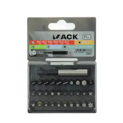 1018319 - SCHROEFBIT MACK SET 31 DELIG