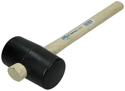1010741 - RUBBER HAMER ES.ST.NR.3 130X75MM/730GR.