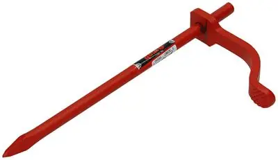 1010874 - PLAFONNEERHAAK ROND MOB 7160 250X120MM