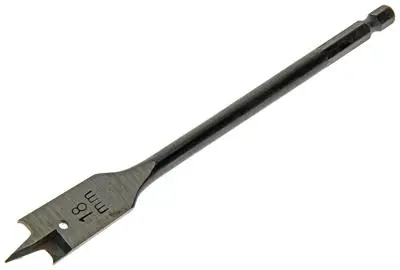 1018518 - PLATTE HOUTBOOR DIN 7487 MACK Ø 18,0 X 160 MM