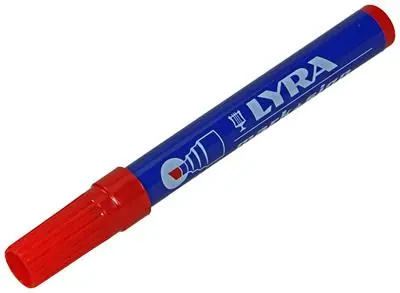 1010971 - ONUITWISB.STIFT SCHUIN ROOD LYRA 111