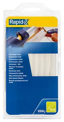 1011679 - LIJM VOOR ALLE MATERIALEN WIT L190MM-Ø12-250G