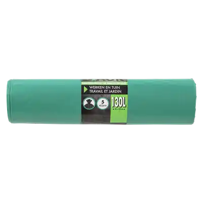 1070343 - AFVALZAK WERKEN TUIN 130L 5ST