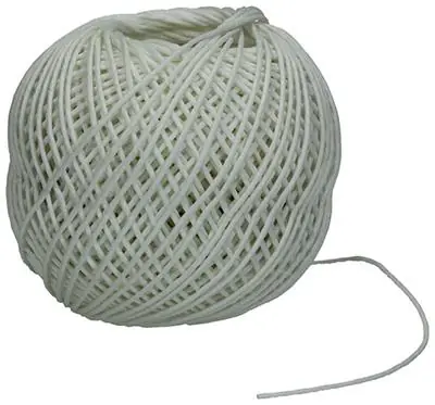 1014173 - KEUKENBINDTOUW GEBLEEKT VLAS 1MM CA 65M