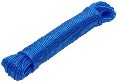 1014009 - WASLIJNDRAAD PP BLAUW STRENG 3MM 30M