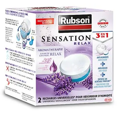 1051260 - RUBSON NAVULLING TABS LAVENDEL2X300G