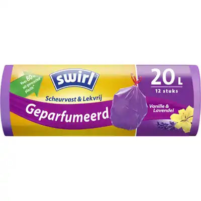 1070769 - SWIRL PEZ VANILLE 20L/12ST PEDAALEMMERZAK VANILLE 20L