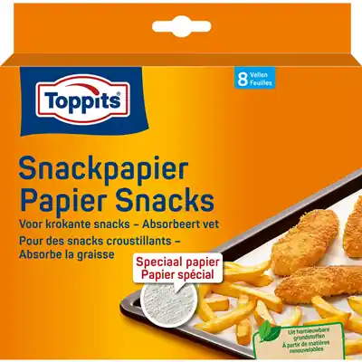 1067534 - TOPPITS SNACKPAPIER 8 VELLEN