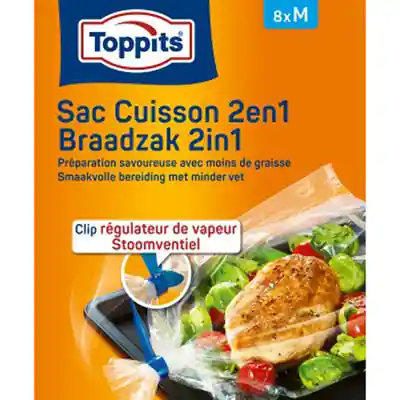 1067531 - TOPPITS BRAADZAKKEN 2-IN-1
