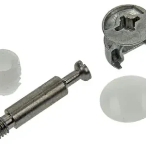 1013703 - 4 KASTVERBINDERS MINIFIX WIT M6X15MM