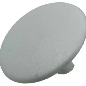 1017335 - AFDEKKAPJE KUNSTSTOF WIT 40ST