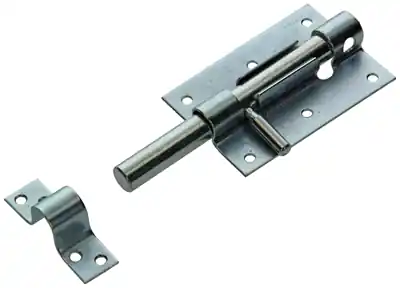 1069122 - HANGSLOTGRENDEL BLAUW VERZINKT100 MM