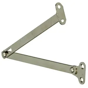 1013344 - 2 MEUBELSCHAREN VERNIKKELD 250 MM
