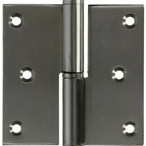 1019167 - 1 ROESTVRIJ STALEN PAUMEL RECHTS MET RECHTE HOEK 80 X 82