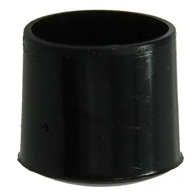 1047694 - OPSTEEKDOP KUNSTSTOF ZWART Ø 16 MM 4 ST/PCS