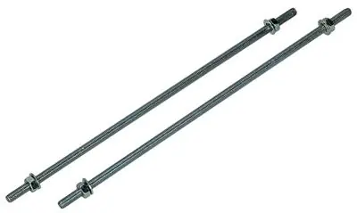 1017661 - DRAADEINDE + SLUITRING + MOER VERZ. 2ST M5 X 200 MM