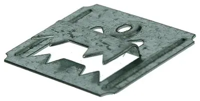 1004671 - 100 VERST. PLANCHETTEKLEMEN MET SCHROEVEN 3MM