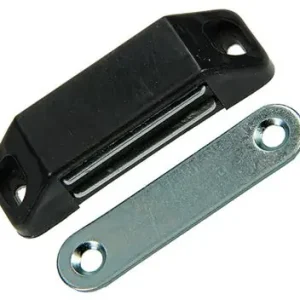 1005312 - 2 MAGNEETSLOTEN, ZWAAR MODEL, KUNSTSTOF ZWART