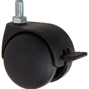 1058959 - ZWENKWIEL MET ENKELE WIELREM VORK PP, MET SCHROEFDR 50 MM