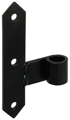 1013720 - GEDEC. SCHARNIER LINKS ZWART 150 MM