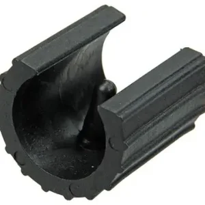 1047775 - BUISDOP KUNSTSTOF ZWART Ø 20 MM 4 ST/PCS