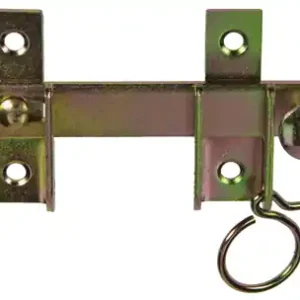 1069119 - LUIKSLUITING GEEL VERZINKT 130 MM