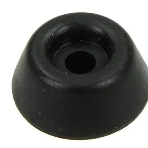 1047662 - STOOTDOP RUBBER + SCHROEF ZWART Ø 22 MM 4 ST/PCS