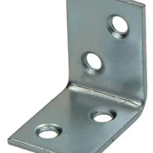 1013742 - 20 STOELWINKELHAKEN VERZINKT 27X27X20MM