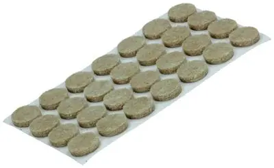 1047719 - SUPER-VILT ZELFKLEVEND BEIGE Ø 10 MM 56 ST/PCS