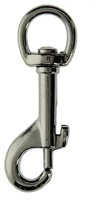 1008487 - MACK 1 MUSKETONHAAK 13 X 68MM VERNIKKELD
