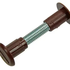 1015827 - 5 VERBINDINGSSCHROEVEN BRUIN 34–44MM