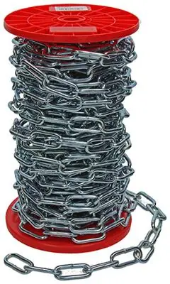 1015131 - KETTING SCHAKEL LANG DIN5685-1Ø 6MM L 42MM 25M WWL 160 KG