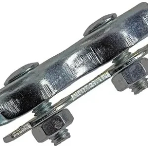 1008498 - MACK 2 STAALDRAADKLEMMEN 3MM DUPLEX VERZINKT