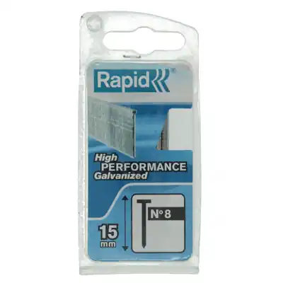 1005532 - RAPID NAGELS GALV. NARROW BLIST 8/15MM 1.0M