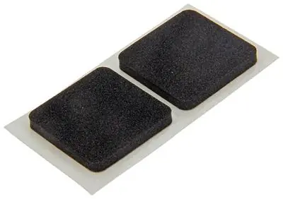 1047668 - ANTISLIPSTRIP ZELFKLEVEND ZWART 25 X 25 MM 6 ST/PCS