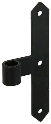 1013719 - GELASTE SCHARNIER ZWART 200 MM DIA 18 MM