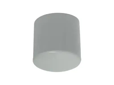 1047758 - OPSTEEKDOP KUNSTSTOF WIT Ø 19 MM 4 ST/PCS