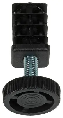 1047772 - REGELBARE INSTEEKDOP ZWART 20 X 20 MM 2 ST/PCS